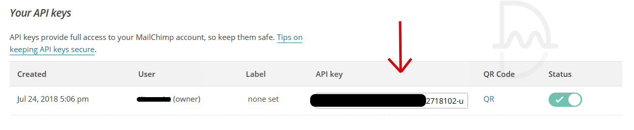 كيفية تثبيت اضافات ووردبريس خطوة بخطوة 9 API Key
