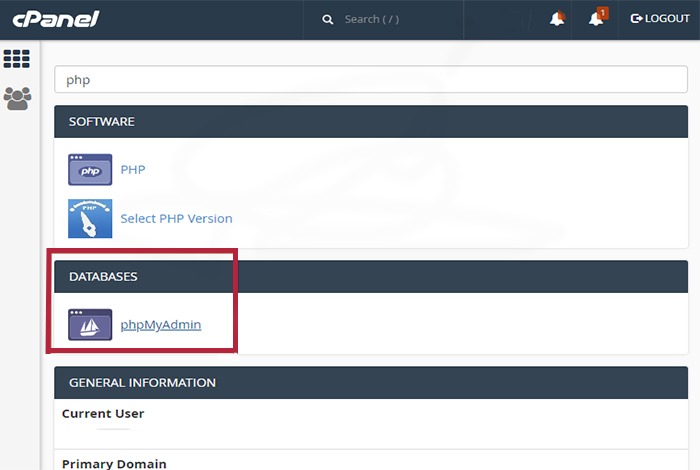 كيفية تحسين قاعدة بيانات ووردبريس؟ 4 قواعد بيانات - phpMyAdmin