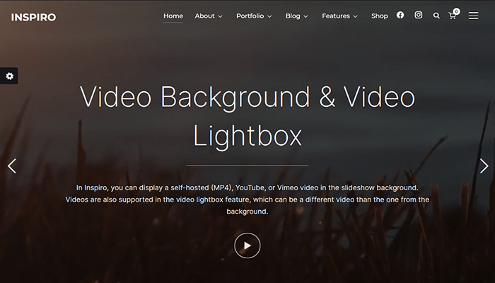 أفضل 80 قوالب ووردبريس مجانية لجميع انواع المواقع (2026) 15 قالب inspiro