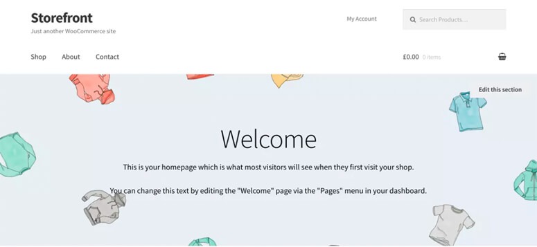 أفضل 80 قوالب ووردبريس مجانية لجميع انواع المواقع (2026) 12 قوالب ووردبريس - Storefront