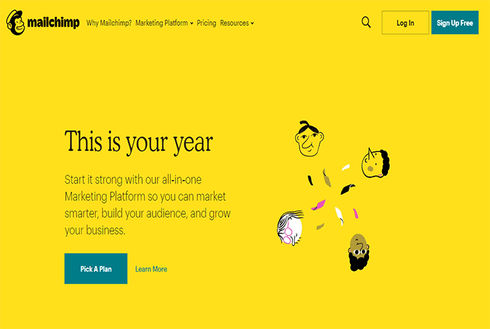 أفضل 9 خدمات التسويق عبر البريد الإلكتروني لعام 2025 4 ميل تشيمب هي خدمة التسويق عبر البريد الإلكتروني الاكثر انتشارا