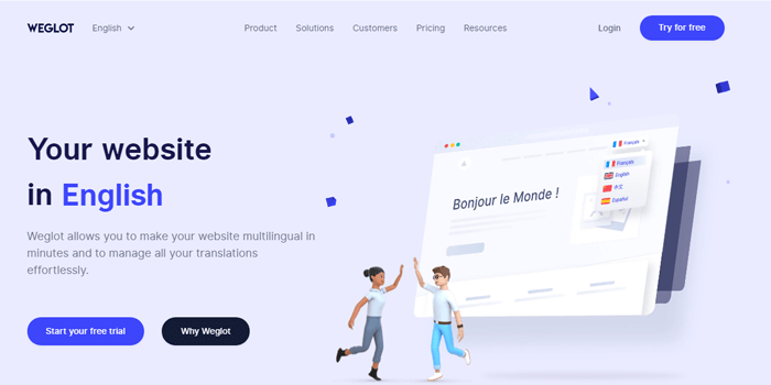 أفضل 9 اضافات ترجمة ووردبريس للمواقع متعددة اللغات 2025 7 اضافة ترجمة ووردبريس Weglot