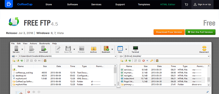أفضل برامج FTP مجانية لمستخدمي ووردبريس لعام 2025 7 FreeFTP