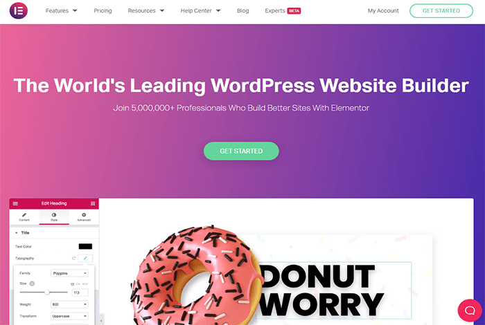 ما هو Elementor وكيفية استخدامه؟ دليل شامل للمبتدئين 4 elementor