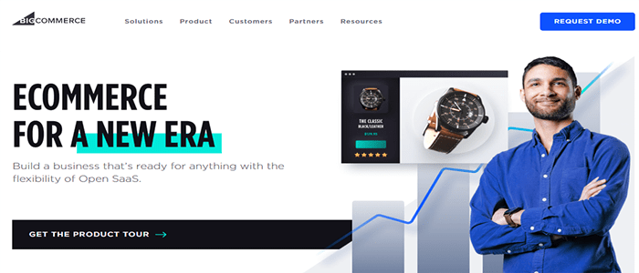 أفضل 6 اضافات التجارة الإلكترونية ووردبريس + مقارنة لعام 2025 2 home bigcommerce