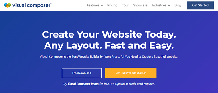 افضل 15+ منشئي صفحة ووردبريس بالسحب والإفلات لعام 2026 6 visualcomposer