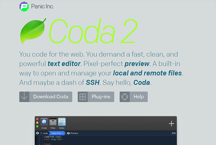 12 من أفضل برامج محرر أكواد لنظامي ماك و ويندوز لتحرير ملفاتك موقعك 13 paniccoda