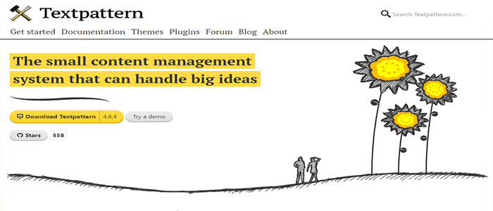 أفضل 15 أنظمة إدارة المحتوى الأكثر شهرة + مقارنة لعام 2026 13 أنظمة إدارة المحتوى - Textpattern