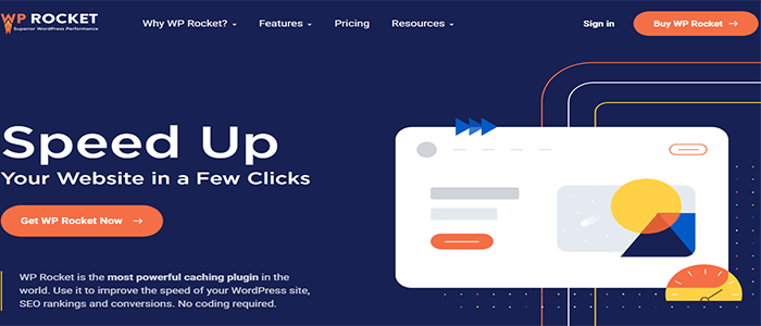 مراجعة WP Rocket: هل هي إضافة تخزين مؤقت ووردبريس مناسبة لك؟ 1 اضافة ووردبريس للتخزين المؤقت - WP Rocket