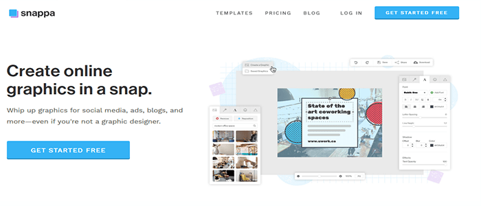 35 موارد تصميم مواقع الويب الرخيصة أو المجانية فى عام 2025 9 snappa