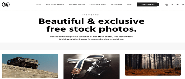 35 موارد تصميم مواقع الويب الرخيصة أو المجانية فى عام 2025 16 splitshire