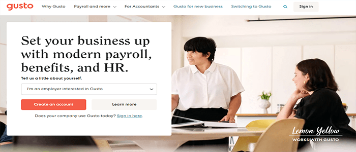 أفضل 6 برامج الموارد البشرية للشركات الصغيرة لعام 2025 4 برنامج الموارد البشرية Gusto