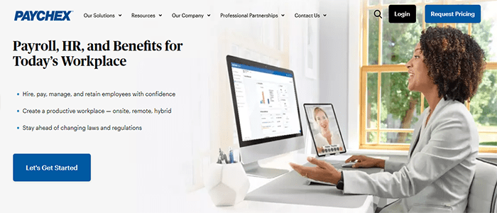 أفضل 6 برامج الموارد البشرية للشركات الصغيرة لعام 2025 9 paychex hr payroll