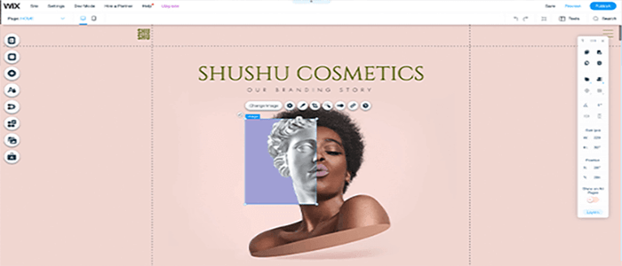 كيفية اختيار افضل منشئ مواقع ويب فى عام 2025 10 wix واجهة لقطة شاشة