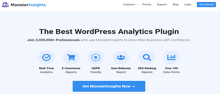 أفضل 35+ اضافات ووكومرس لزيادة المبيعات فى عام 2026 33 monsterinsights