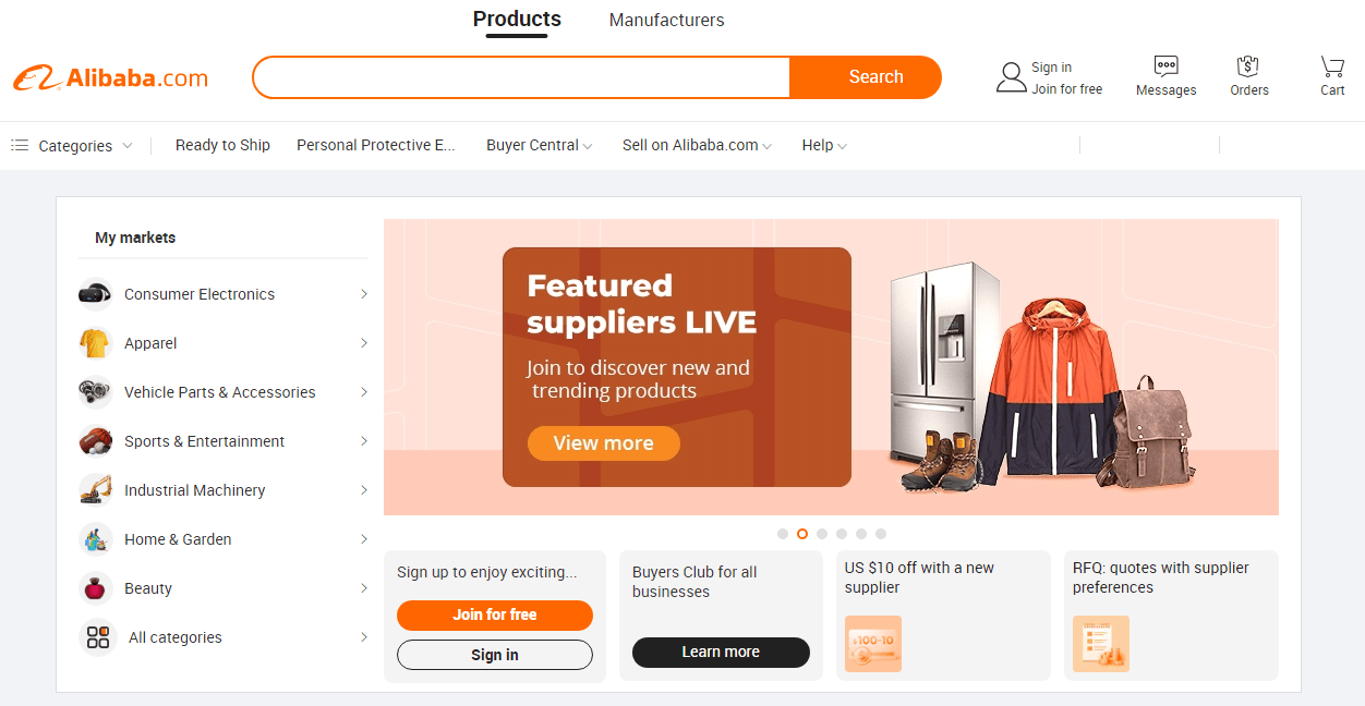 أفضل 10 منافسين أمازون وما الذي يجعلهم ناجحين؟ 8 Alibaba Group