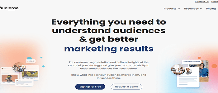 افضل 20+ ادوات التسويق الرقمي لمساعدتك على النمو فى 2025 3 منصة وسائل التواصل الاجتماعي Audiense