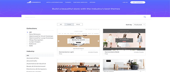 كيفية اختيار افضل منشئ مواقع ويب فى عام 2025 25 قوالب التجارة الإلكترونية bigcommerce