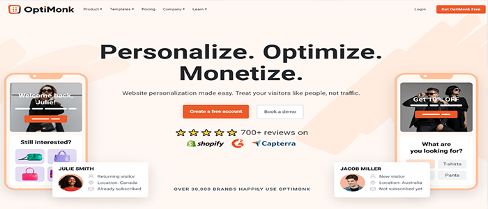 افضل 20+ ادوات التسويق الرقمي لمساعدتك على النمو فى 2025 16 ادوات التسويق الرقمي - Optimonk