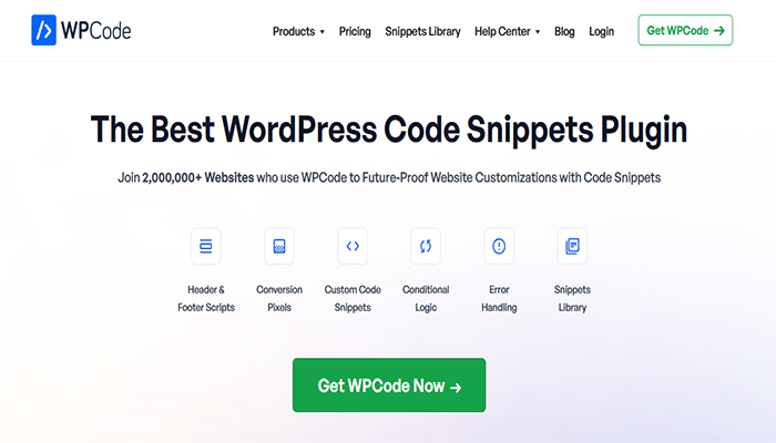 4 طرق لمنع سرقة الصور في ووردبريس 7 WPCode - اضافة مقتطفات الكود ووردبريس