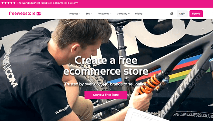 أفضل 20+ منصات التجارة الإلكترونية (+ مقارنة) لعام 2026 17 Free Web Store