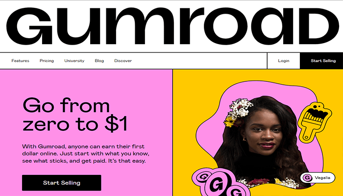 أفضل 20+ منصات التجارة الإلكترونية (+ مقارنة) لعام 2026 8 منصات التجارة الإلكترونية - Gumroad