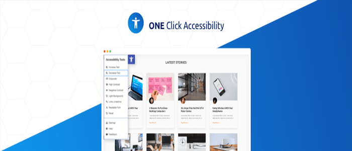 أفضل اضافات إمكانية الوصول إلى ووردبريس مع أفضل 5 خيارات مجانية 5 one click accessibility