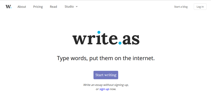 هل من الممكن انشاء مدونة مجانية؟ 6 write as