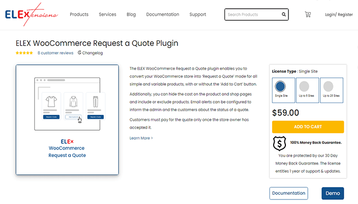 أفضل 35+ اضافات ووكومرس لزيادة المبيعات فى عام 2026 19 ELEX WooCommerce Catalog Mode, Wholesale & Role Based Pricing