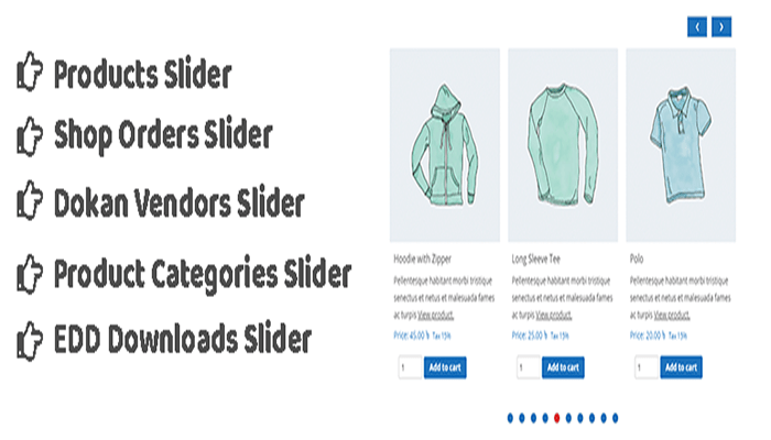 أفضل 35+ اضافات ووكومرس لزيادة المبيعات فى عام 2026 34 اضافة ووكومرس - WooCommerce Products Slider