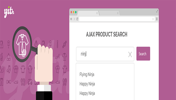 أفضل 35+ اضافات ووكومرس لزيادة المبيعات فى عام 2026 37 اضافة ووكومرس - YITH WooCommerce Ajax Search