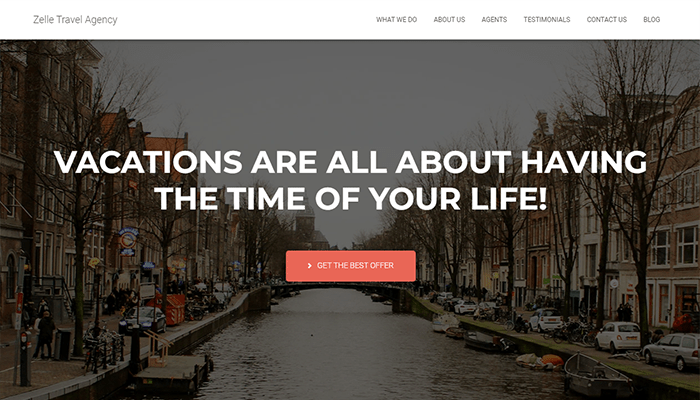 أفضل 40 قوالب ووردبريس عربية متعددة اللغات لعام 2026 33 قوالب ووردبريس عربية - Zerif Pro