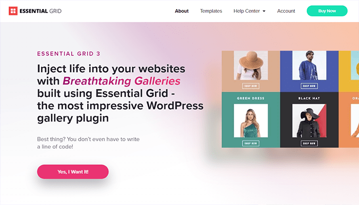 أفضل 10 اضافات بورتفوليو ووردبريس لعرض اعمالك 2025 9 Essential Grid Homepage