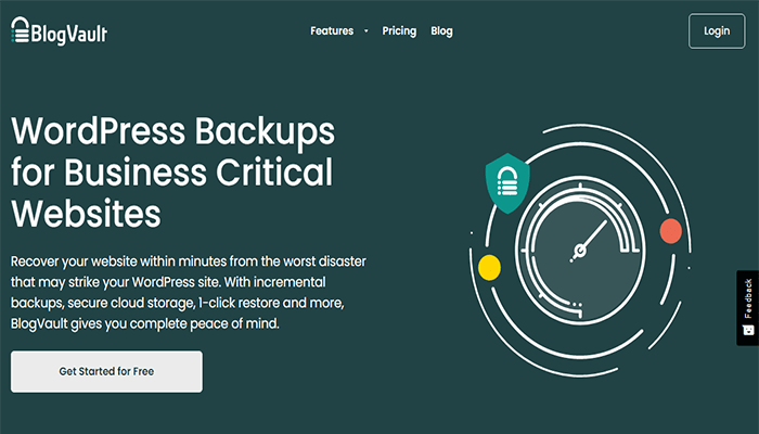 افضل 12 اضافات ترحيل ووردبريس مجانية ومدفوعة لعام 2025 4 اضافة الترحيل والنسخ الاحتياطي- BlogVault