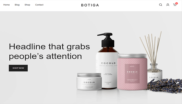 أفضل 80 قوالب ووردبريس مجانية لجميع انواع المواقع (2026) 14 افضل قوالب ووردبريس - Botiga