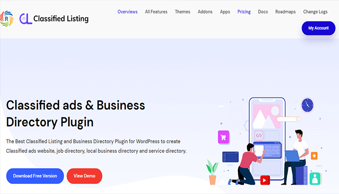 أفضل 10+ اضافات دليل ووردبريس لدليل الاعمال التجارية لعام 2025 6 Classified Listing Pro