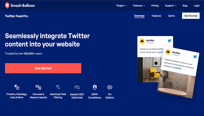 افضل 9 اضافات شهادات ووردبريس + مقارنة لعام 2025 12 اضافة Custom Twitter Feeds Pro