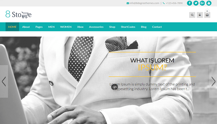افضل 14 قوالب ووكومرس لانشاء متجرك الكتروني لعام 2026 9 Eightstore Pro