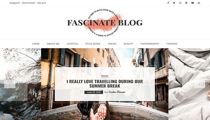 أفضل 80 قوالب ووردبريس مجانية لجميع انواع المواقع (2026) 67 قوالب ووردبريس مجانية - Fascinate