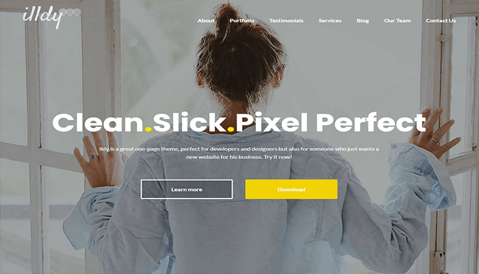 أفضل 80 قوالب ووردبريس مجانية لجميع انواع المواقع (2026) 45 قالب ووردبريس - Illdy