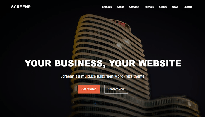 أفضل 80 قوالب ووردبريس مجانية لجميع انواع المواقع (2026) 40 قوالب ووردبريس المجانية - Screenr