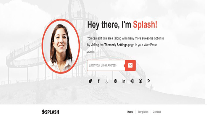 أفضل 80 قوالب ووردبريس مجانية لجميع انواع المواقع (2026) 41 قوالب ووردبريس المجانية - Splash