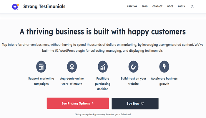 افضل 9 اضافات شهادات ووردبريس + مقارنة لعام 2025 4 توصيات وشهادات - Strong Testimonials