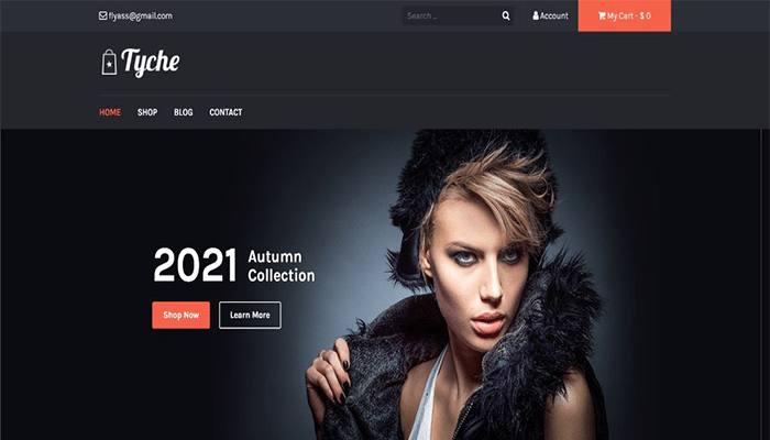 أفضل 80 قوالب ووردبريس مجانية لجميع انواع المواقع (2026) 26 قالب التجارة الإلكترونية - Tyche