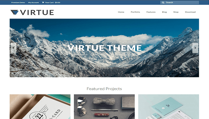 أفضل 80 قوالب ووردبريس مجانية لجميع انواع المواقع (2026) 78 قالب ووردبريس - Virtue