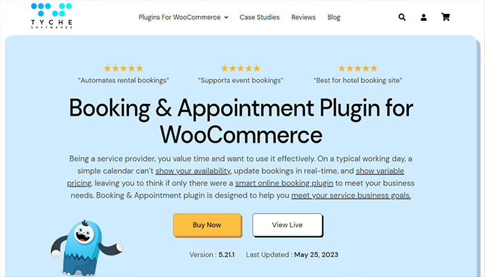 افضل 15 اضافات الحجز والمواعيد ووردبريس لعام 2025 11 اضافة حجز المواعيد - WooCommerce Booking And Appointment
