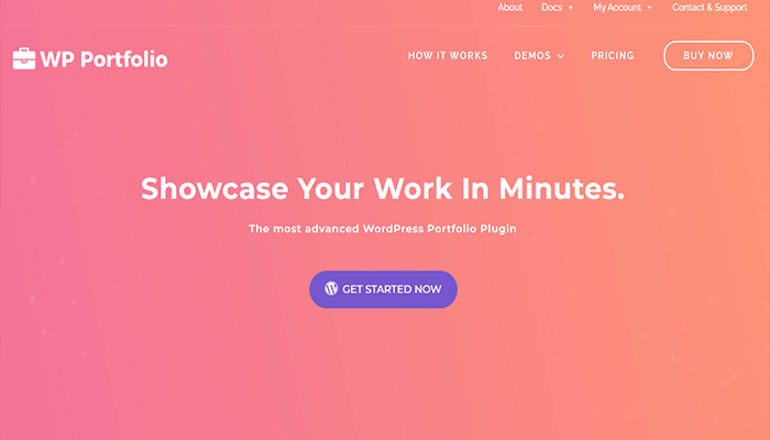 أفضل 10 اضافات بورتفوليو ووردبريس لعرض اعمالك 2025 1 اضافات بورتفوليو - WP Portfolio
