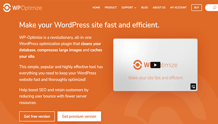 أفضل 10+ اضافات استكشاف أخطاء وإصلاحها ووردبريس 3 اضافة تحسين سرعة ووردبريس WP-Optimize