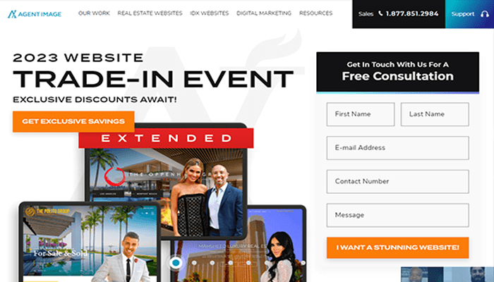 افضل 40 شركات تطوير مواقع الكترونية فى عام 2026 19 agentimage homepage