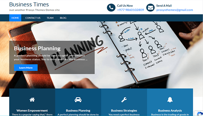 أفضل 40 قوالب اعمال ووردبريس المثالية للشركات لعام 2025 13 قالب ووردبريس الأعمال - Business Times